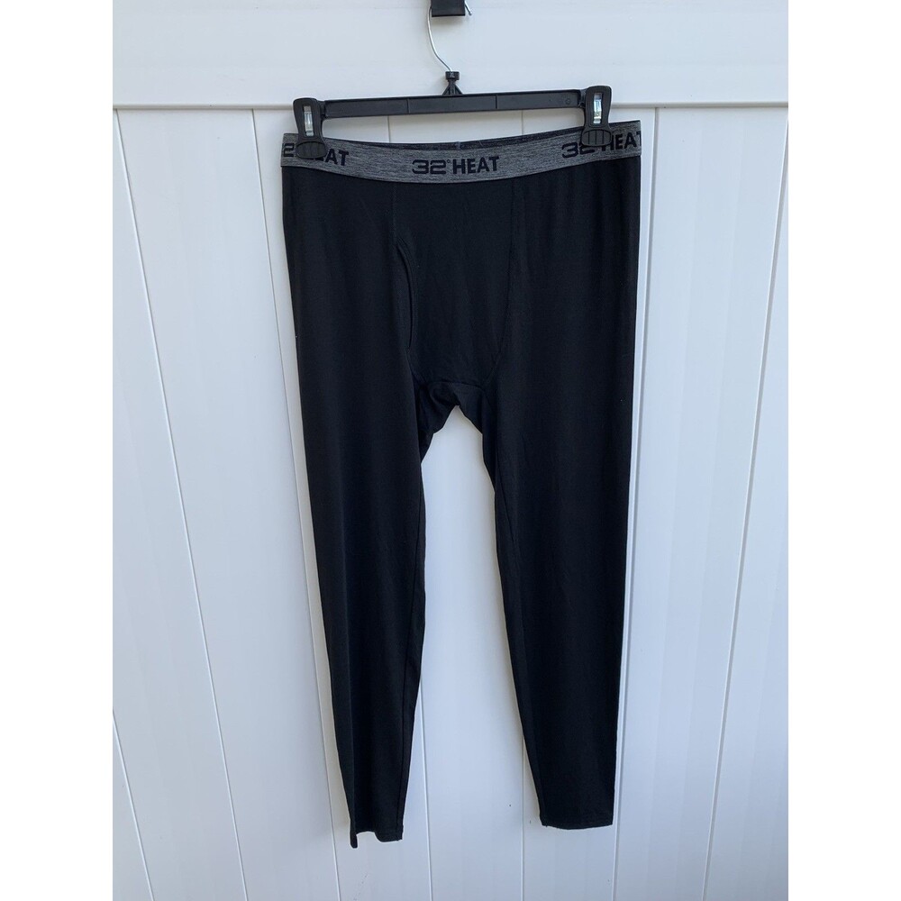 32 Degrees Men's Heat Pant Black Large